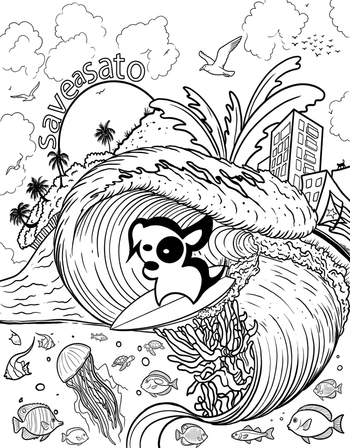 Página para colorear 4